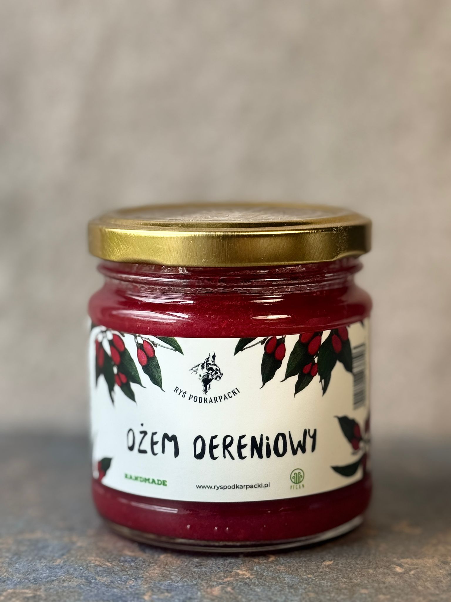 Dżem dereniowy 190g