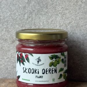 Piwny dżem dereniowy 185g