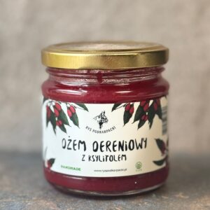 Dżem dereniowy z ksylitolem 185g