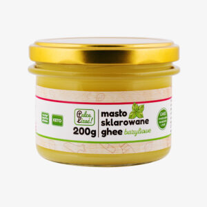 Masło sklarowane Ghee z bazylią